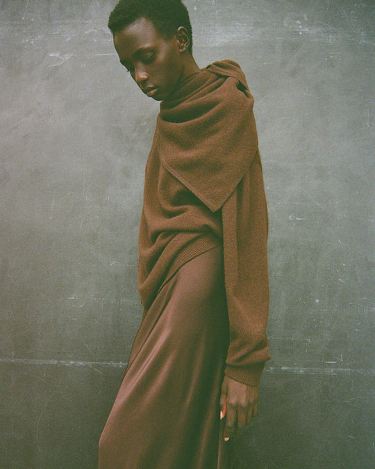 [2025FW preorder] cashmere sweater with stall
