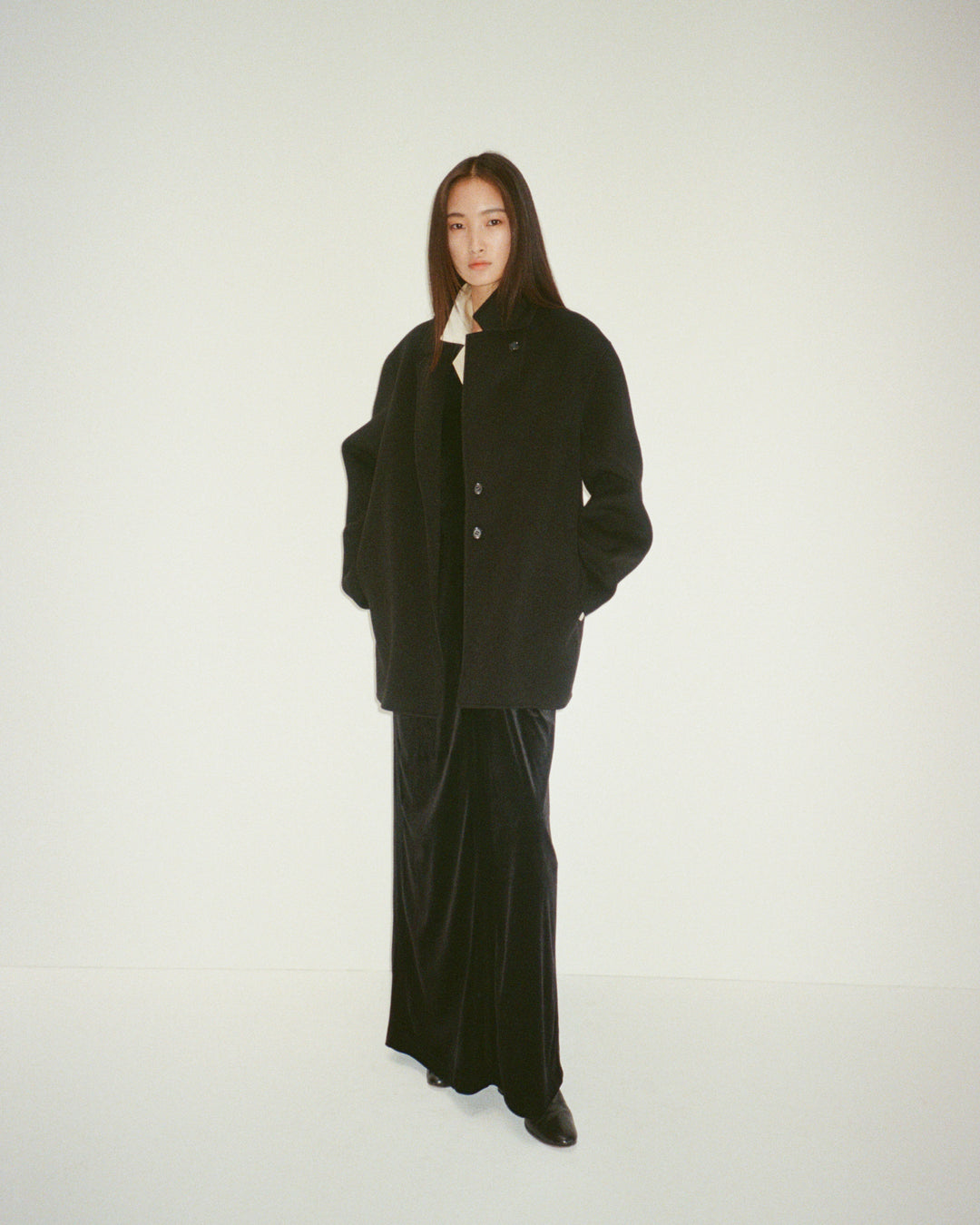 [2025FW preorder] velor jersey long dress