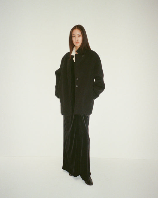 [2025FW preorder] velor jersey long dress