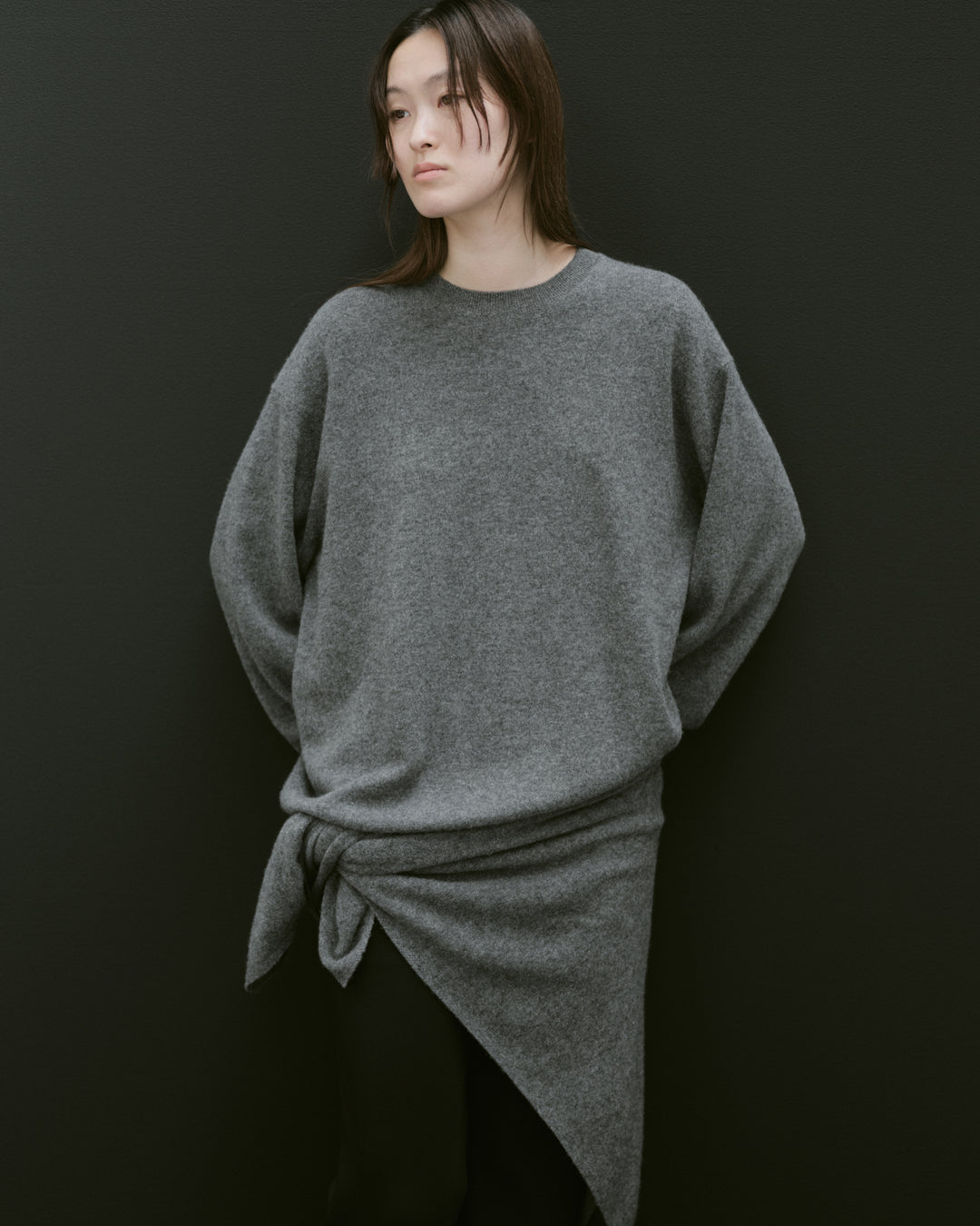[2025FW preorder] cashmere sweater with stall