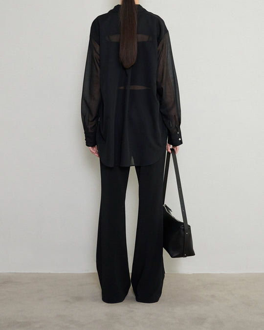 [2025FW preorder] flare jersey pants