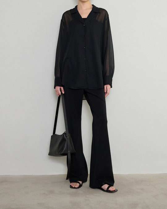 [2025FW preorder] flare jersey pants