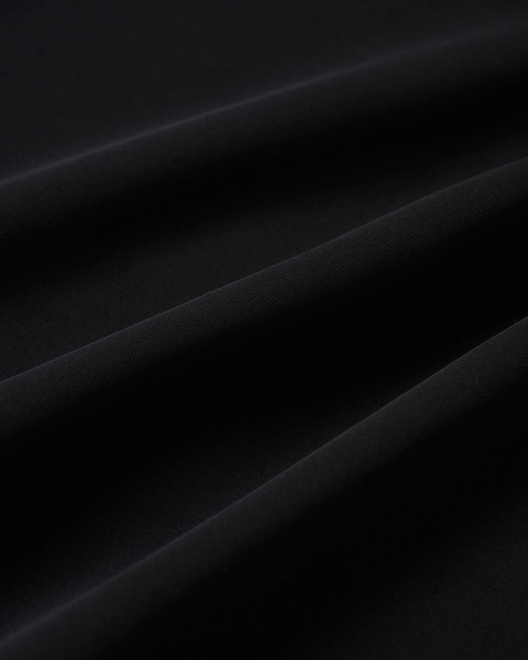 jersey long skirt black
