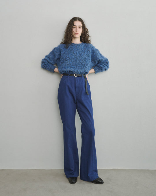 [2025FW preorder] cotton flared work pants