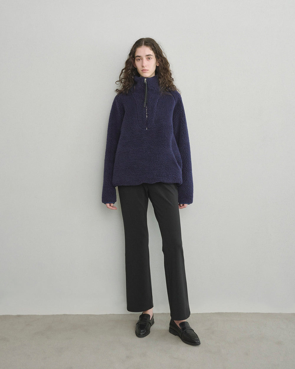 [2025FW preorder] fleece half zip jacket