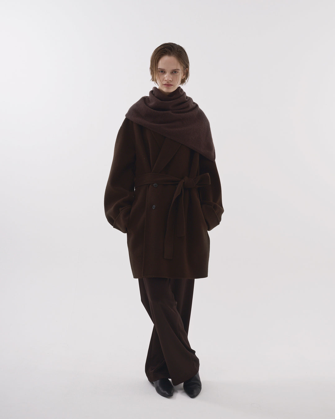 [2025FW preorder] cashmere sweater with stall
