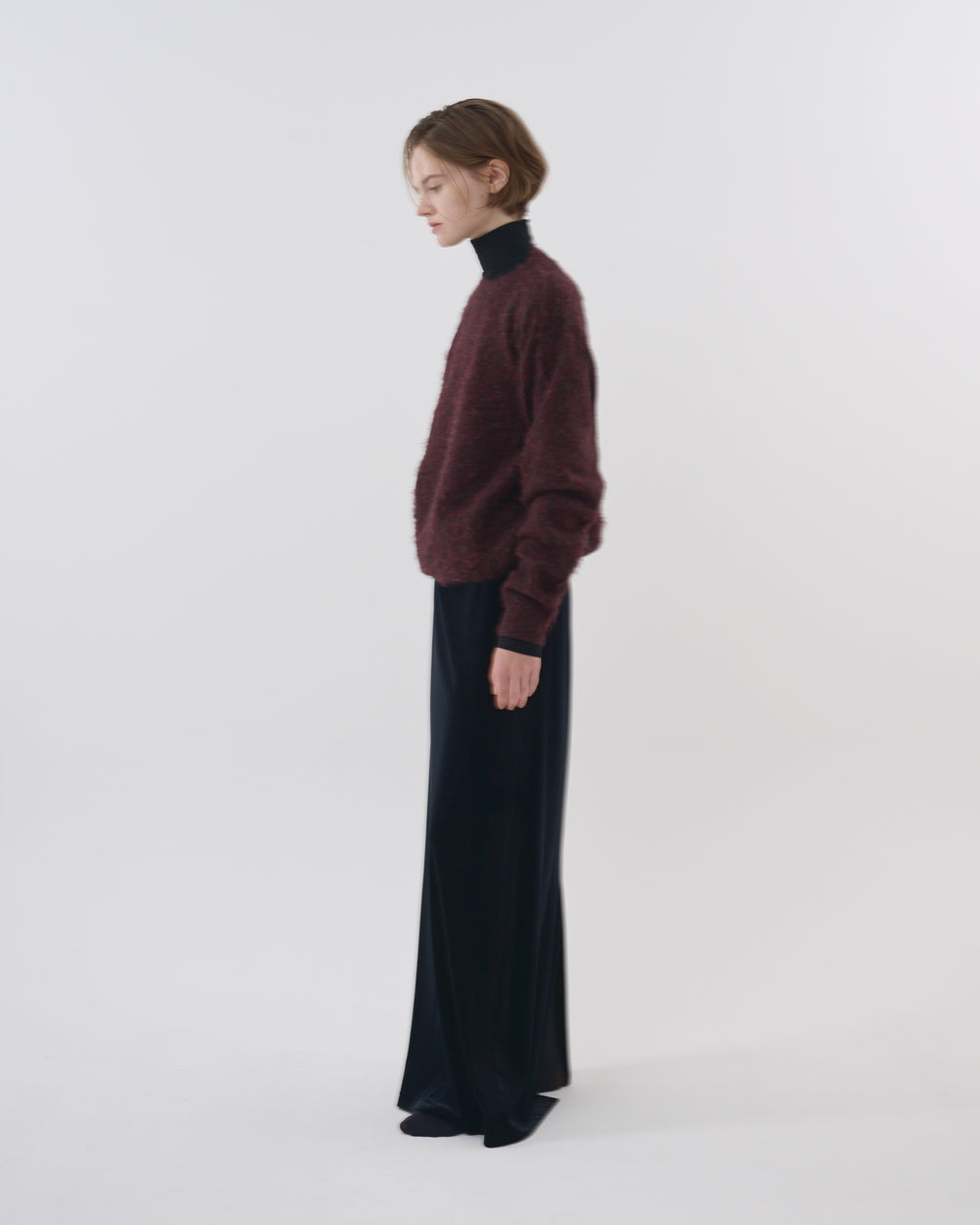 [2025FW preorder] velor long skirt