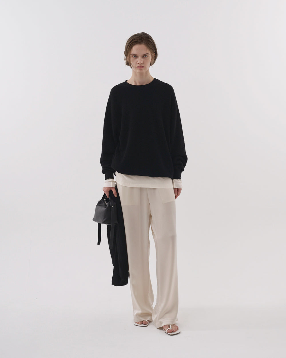 [2025FW preorder] cashmere sweater with stall