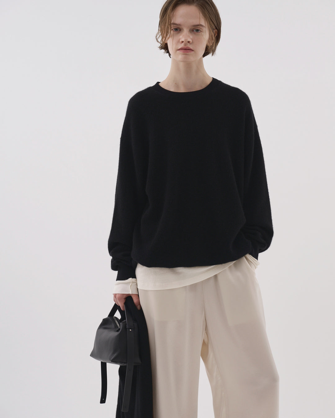 [2025FW preorder] cashmere sweater with stall