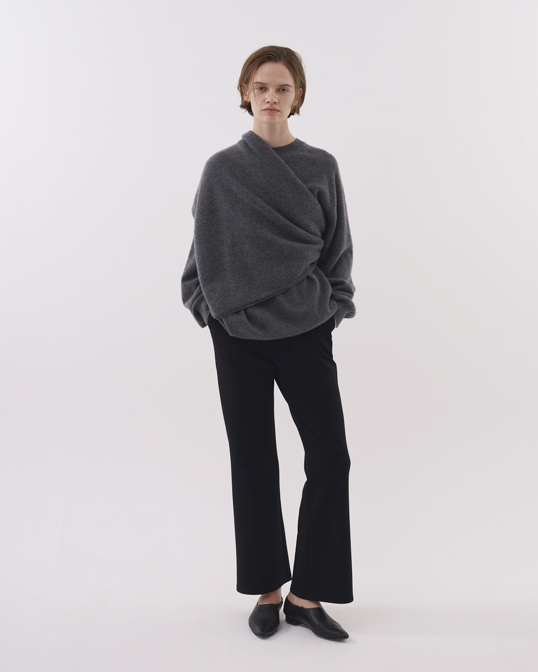 [2025FW preorder] cashmere sweater with stall