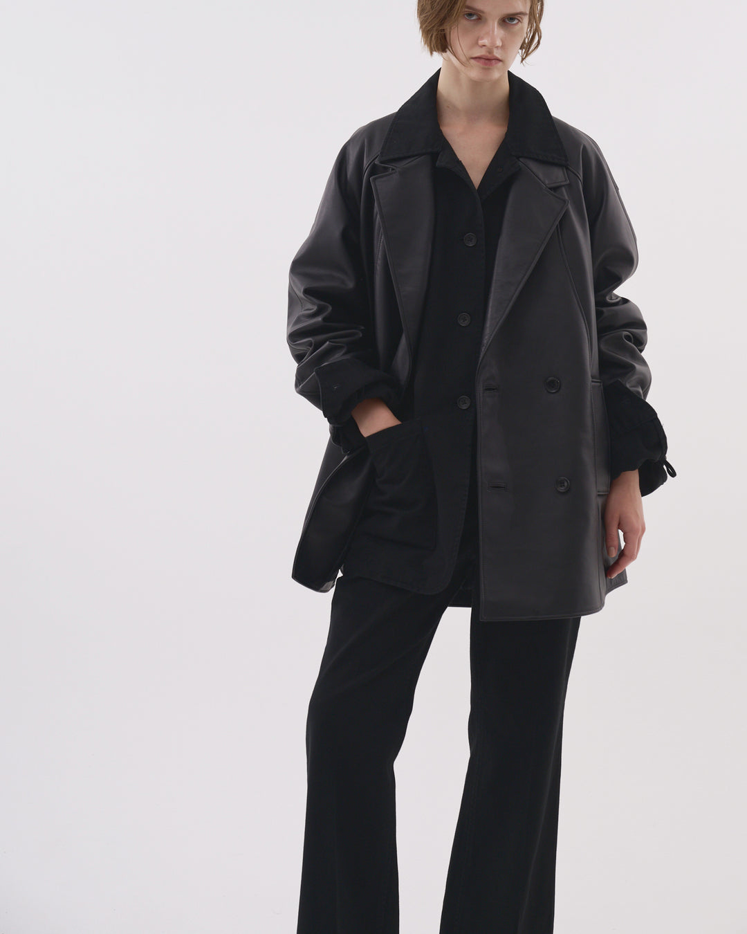 [2025FW preorder] leather jacket