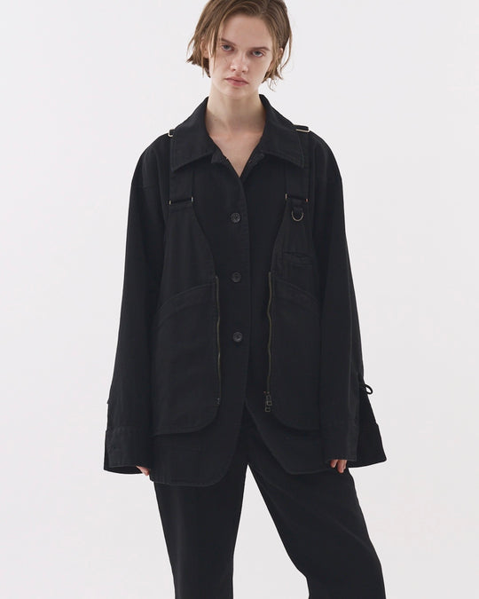 cotton 2way vest