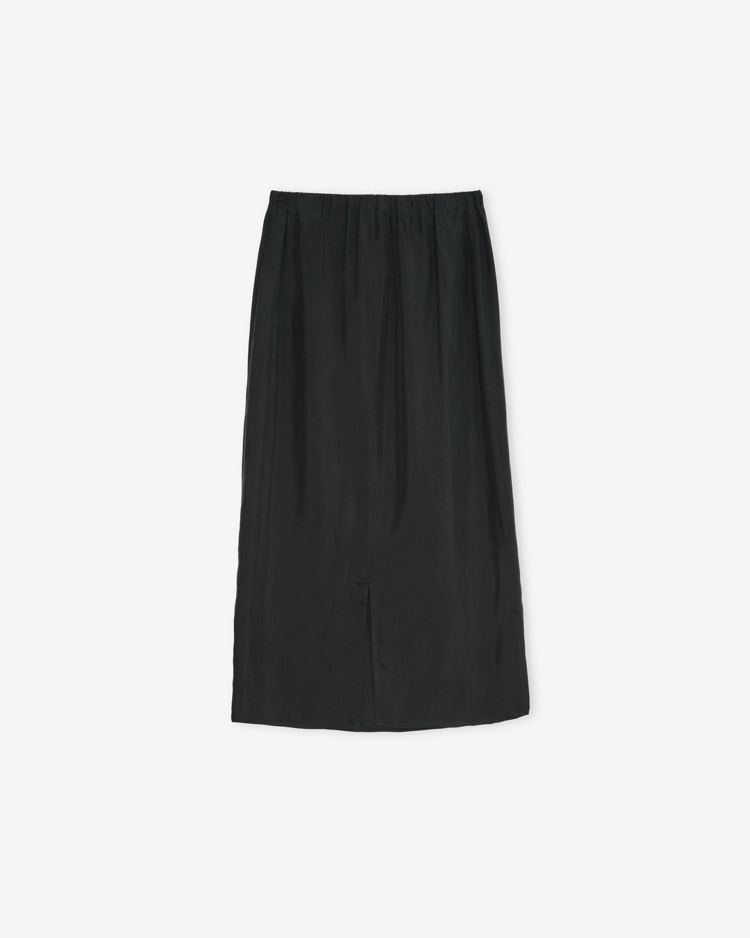 peach skin cropped skirt