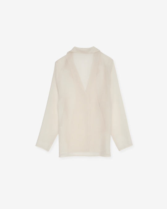 wool sheer jacket