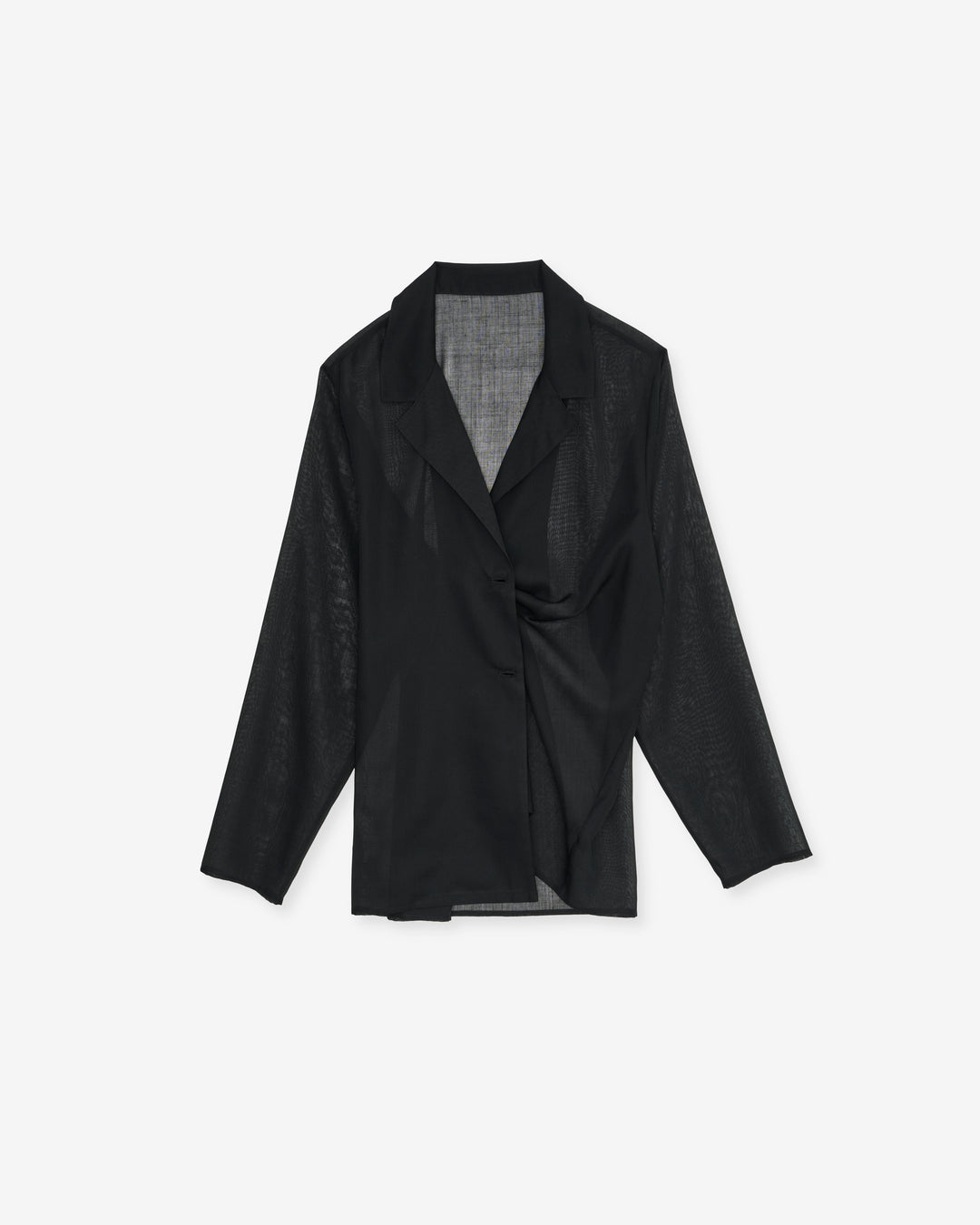 wool sheer jacket