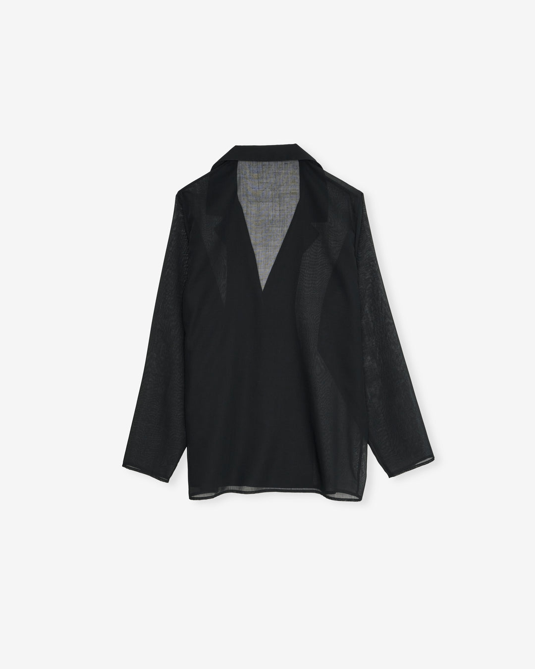 wool sheer jacket