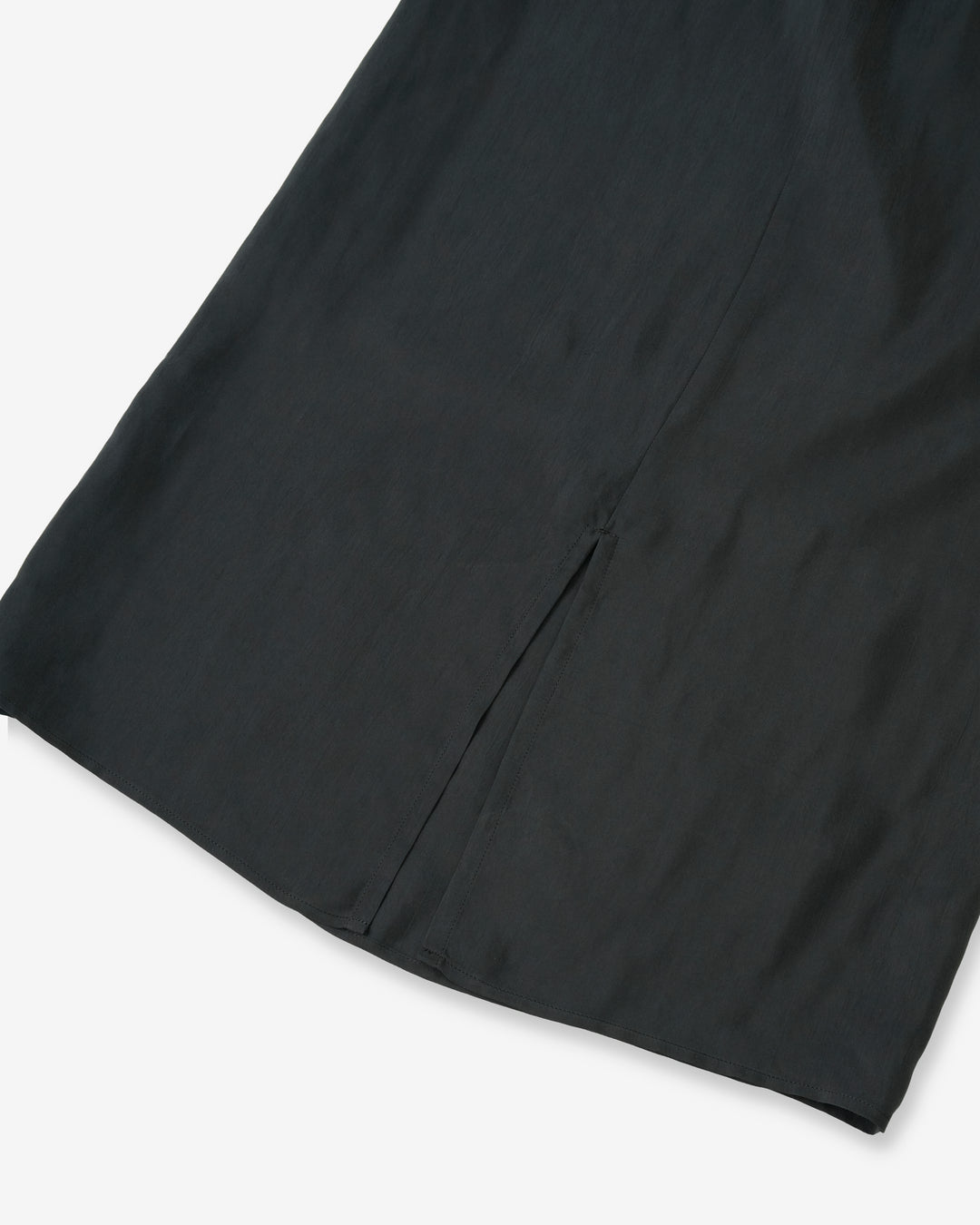 peach skin cropped skirt