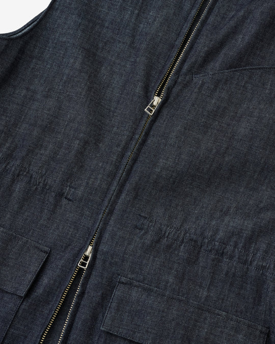 denim work vest