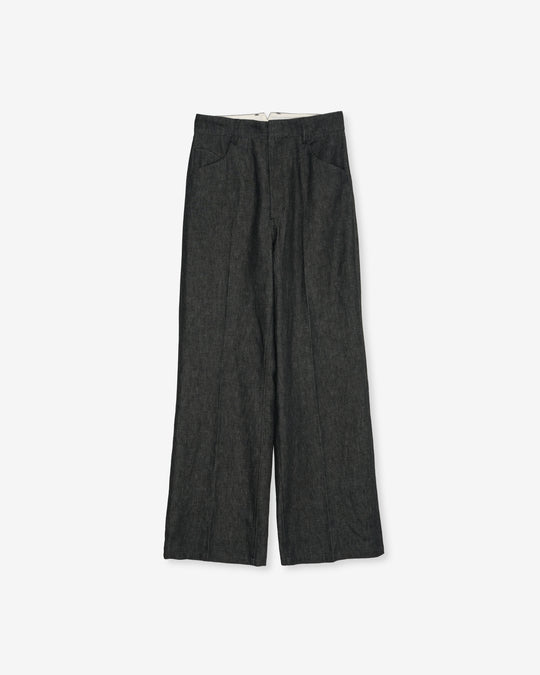 [2025FW preorder] cotton flared work pants