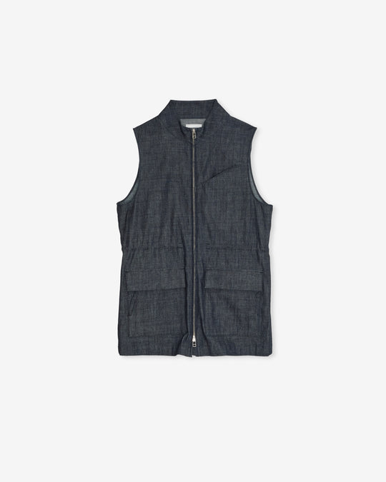 denim work vest