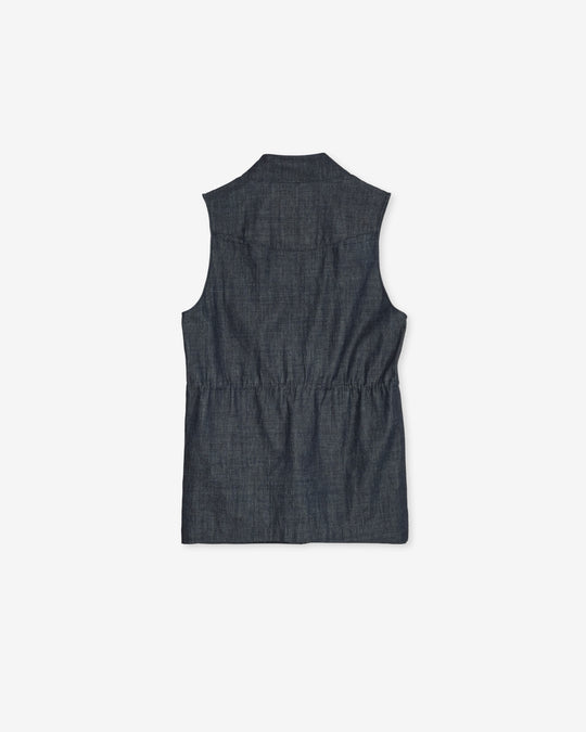 denim work vest