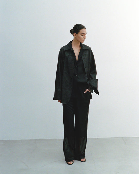 【4/8 19:00-】wool sheer pants