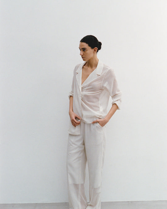 wool sheer jacket