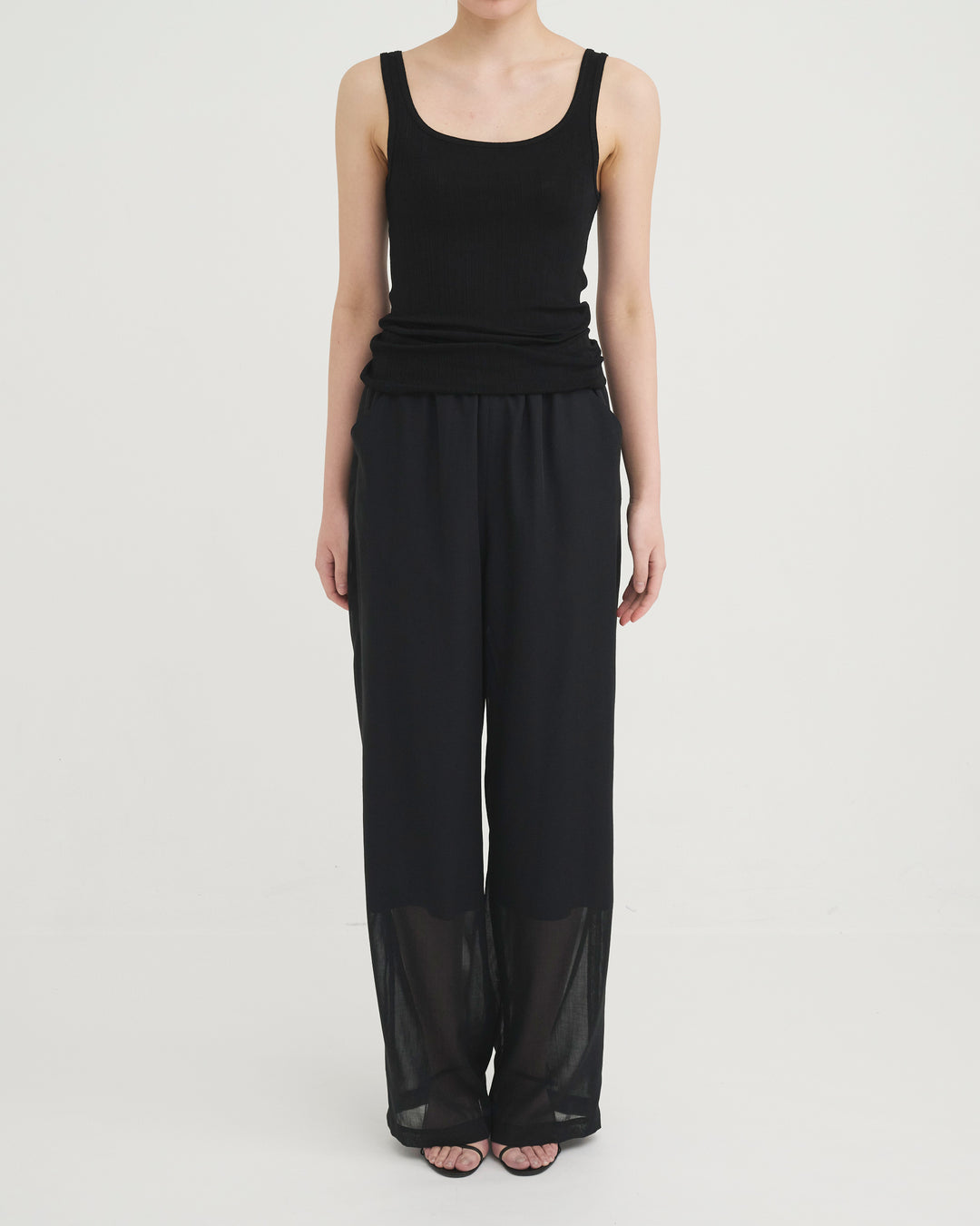 【4/8 19:00-】wool sheer pants