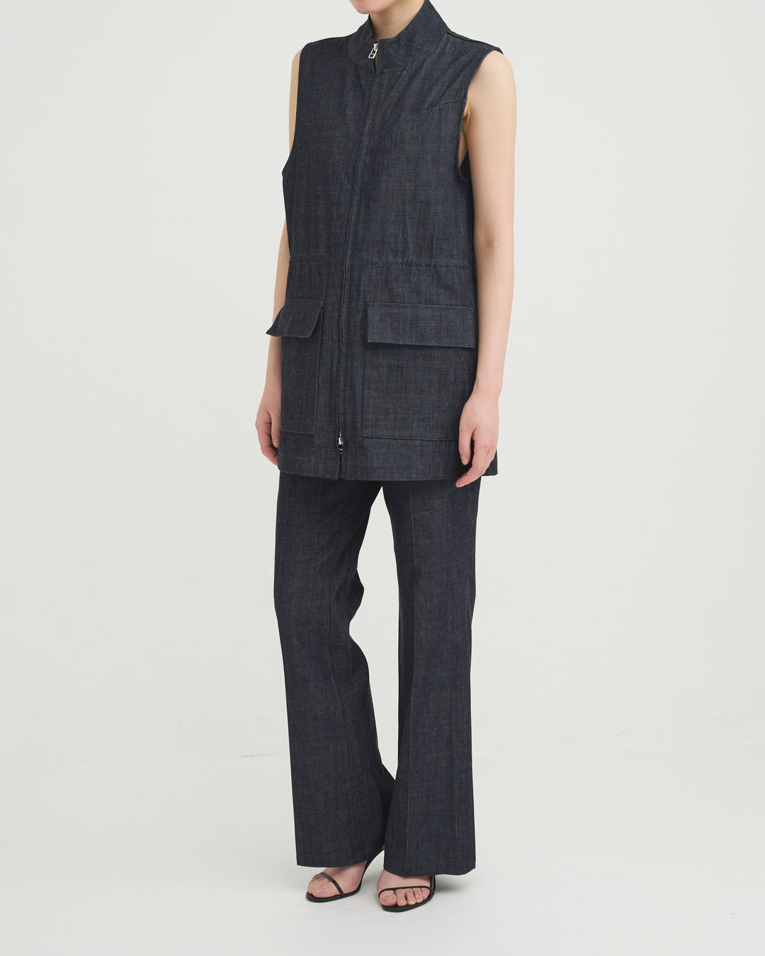 denim work vest