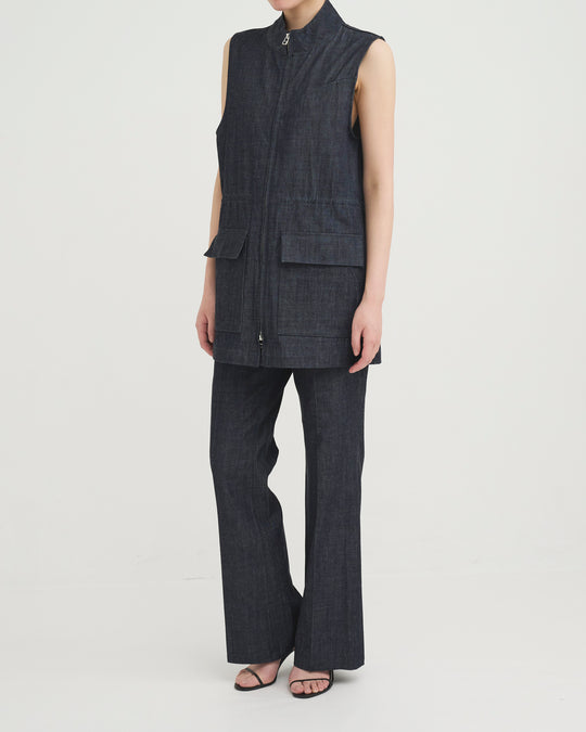 denim work vest
