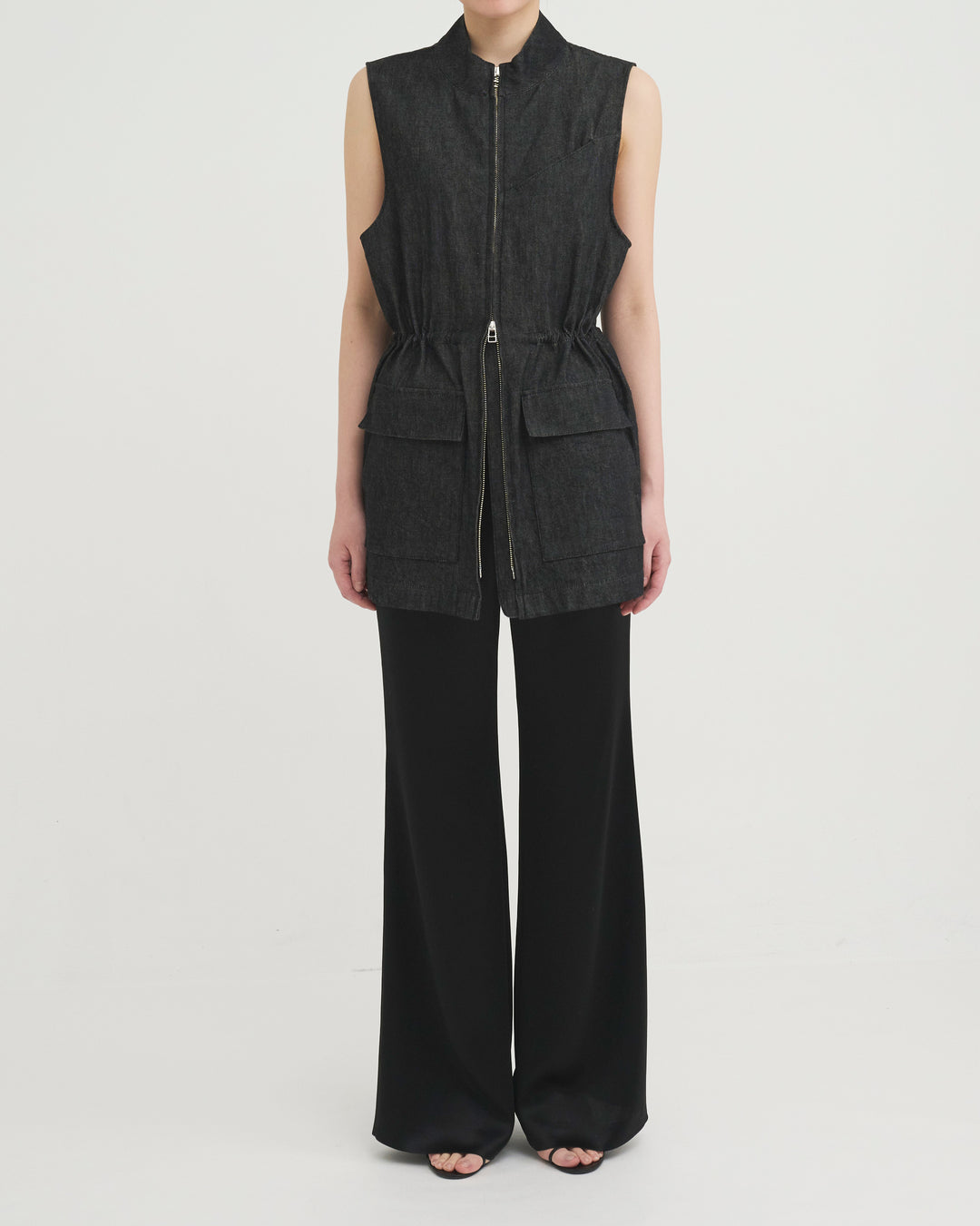 denim work vest