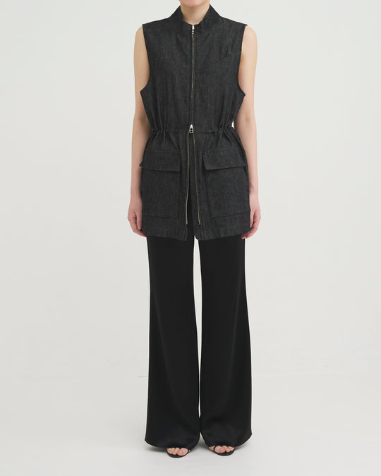 denim work vest