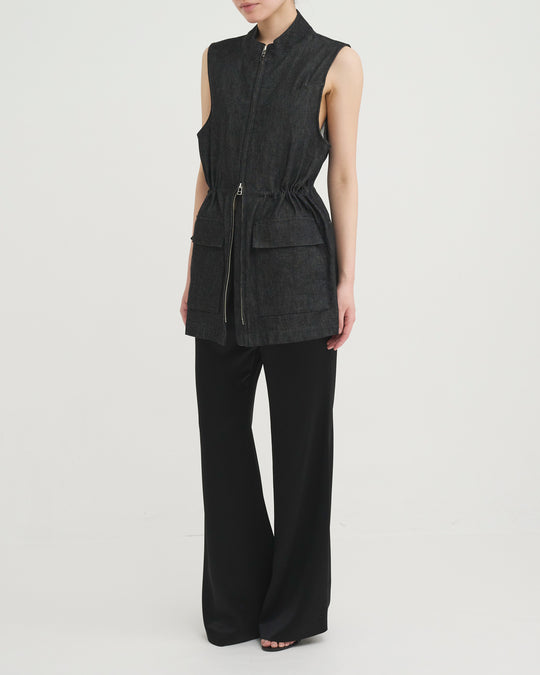 denim work vest