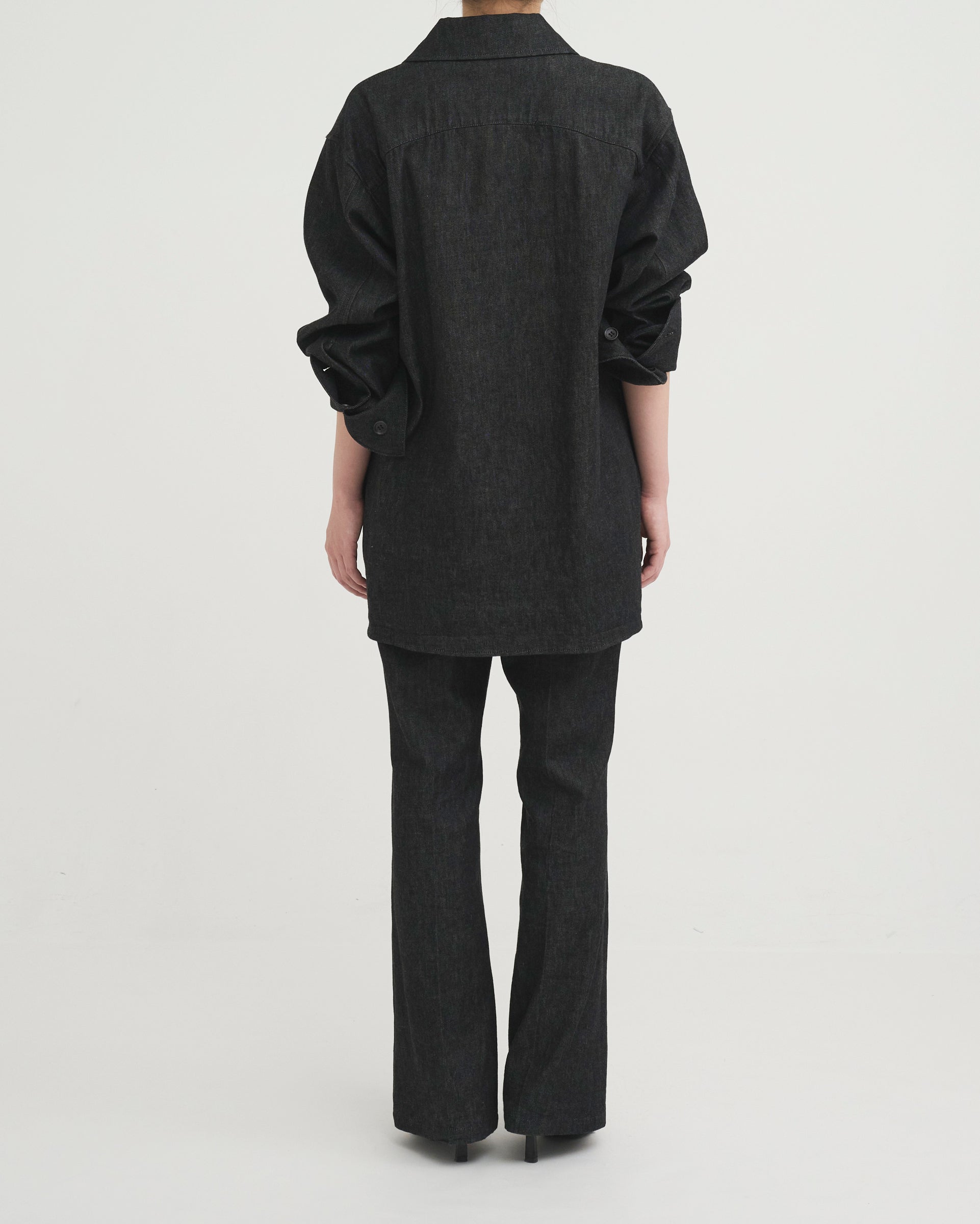 ENOF cotton work jacket 01 BLACK イナフ 2025FW preorder] cotton work jacket – ENOF