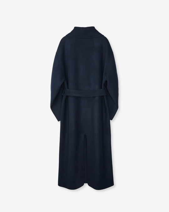 【11/4 19:00-】wool rever gown coat