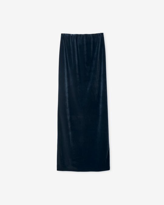 [2025FW preorder] velor long skirt