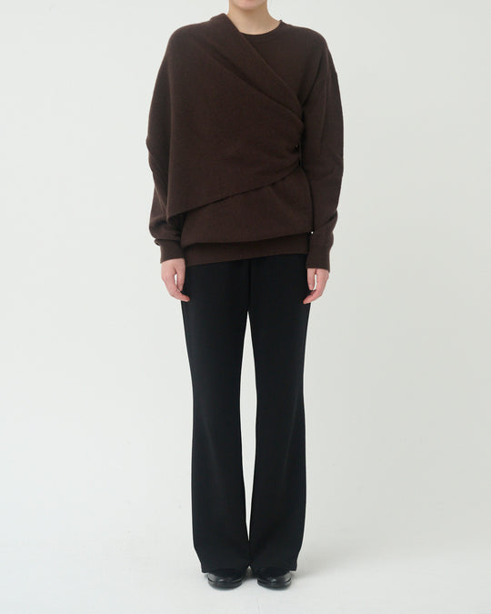 [2025FW preorder] cashmere sweater with stall