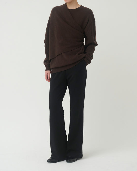 [2025FW preorder] flare jersey pants
