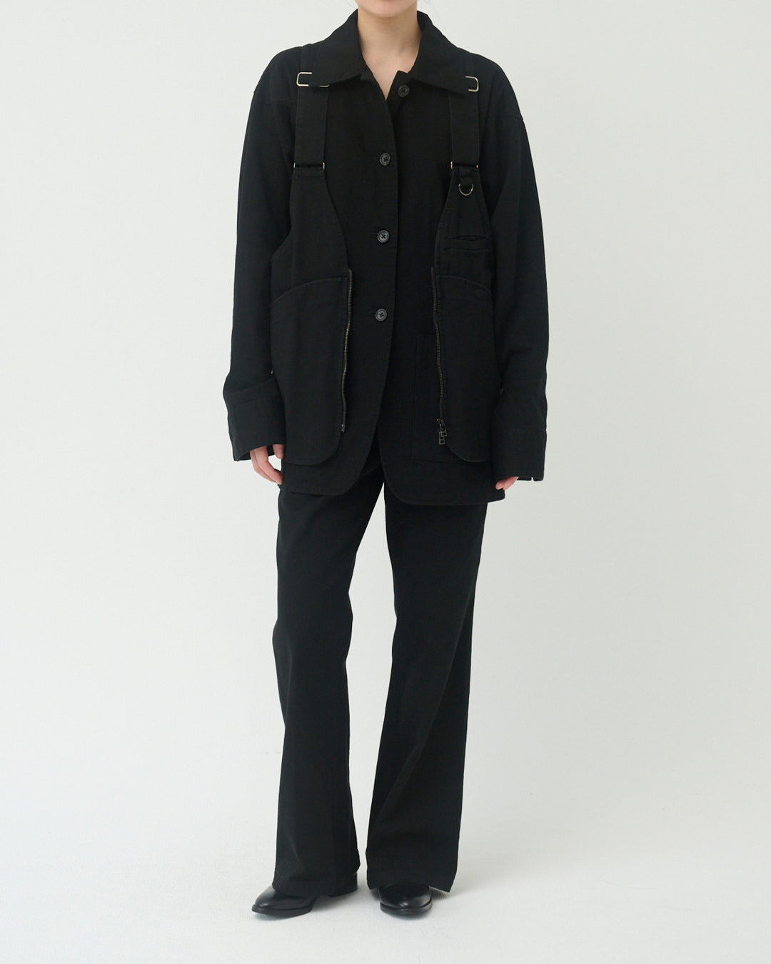 cotton 2way vest