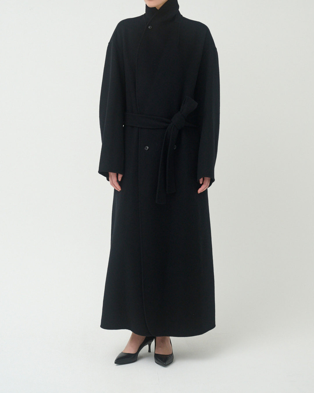 【11/4 19:00-】wool rever gown coat