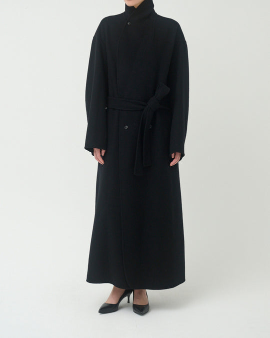 【11/4 19:00-】wool rever gown coat