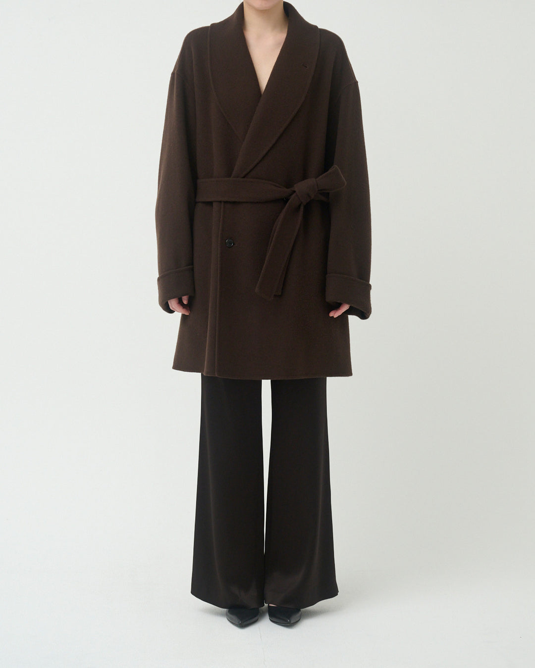 秋葉様専用 wool rever half coat