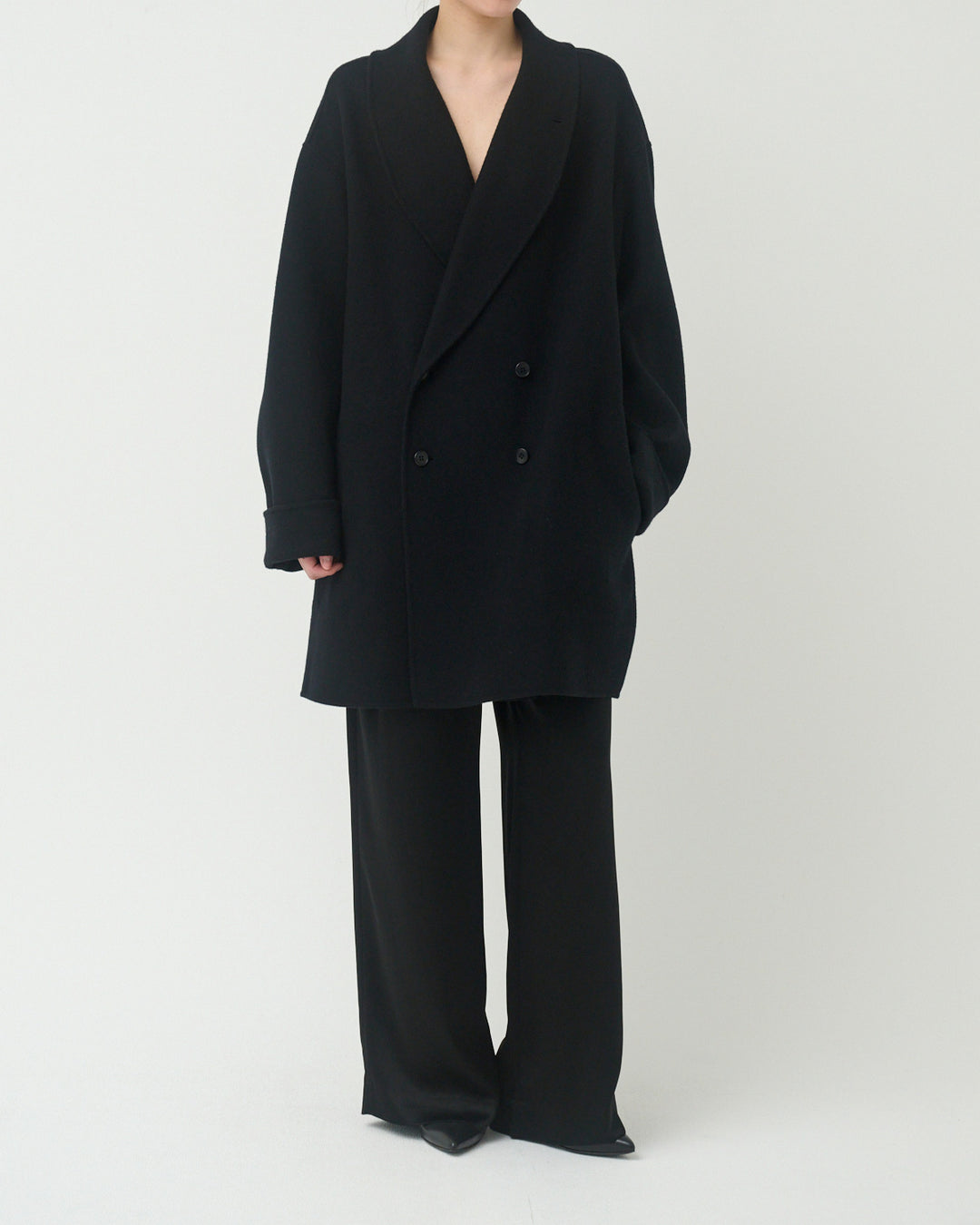 秋葉様専用 wool rever half coat