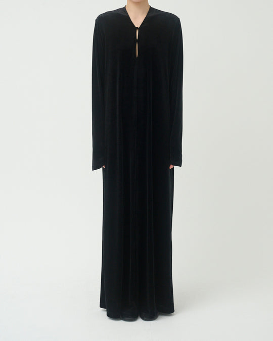 [2025FW preorder] velor jersey long dress