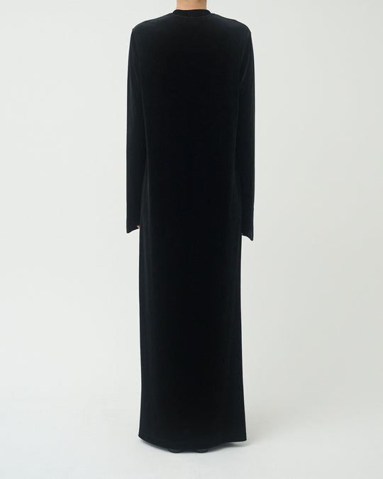 [2025FW preorder] velor jersey long dress