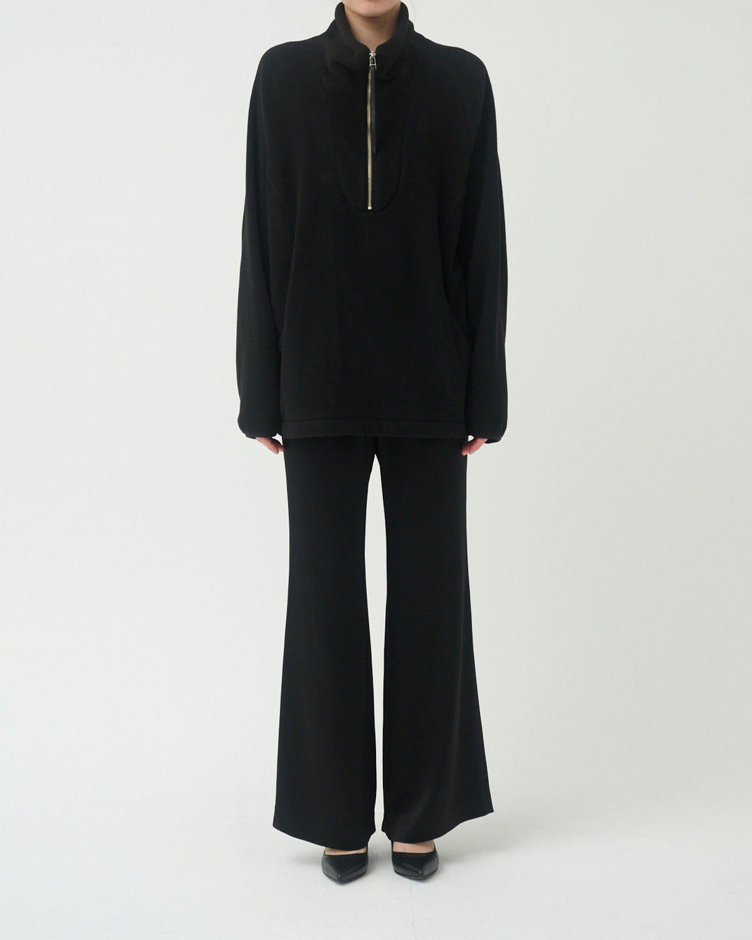 【10/21 19:00-】fleece half zip jacket