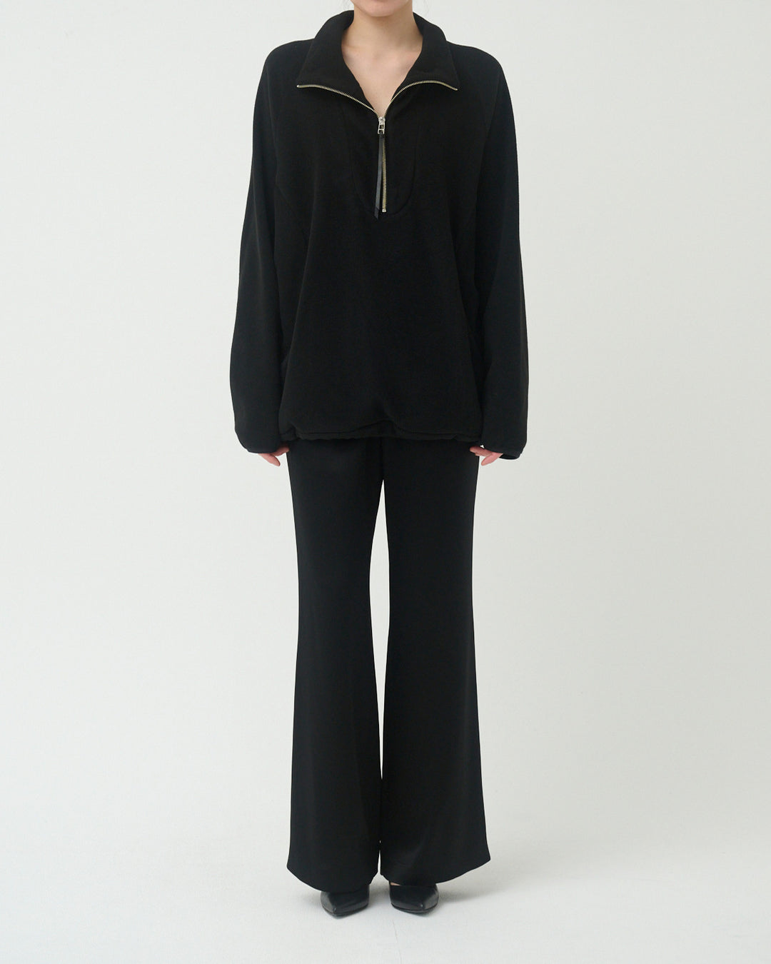 【10/21 19:00-】fleece half zip jacket