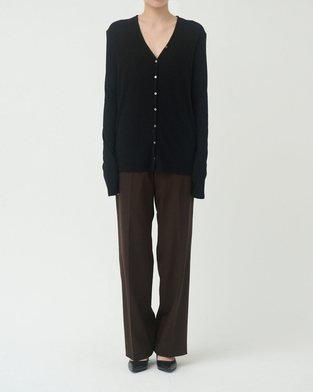 wool scarf cardigan
