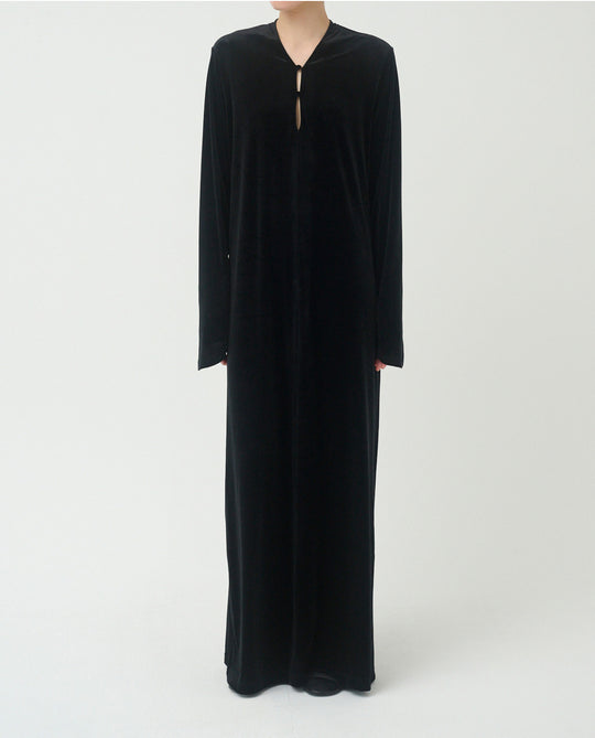 [2025FW preorder] velor jersey long dress
