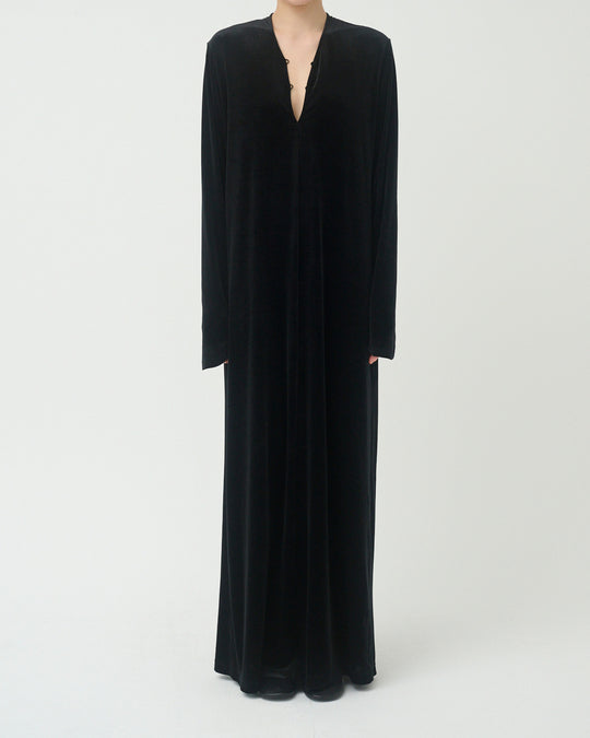 [2025FW preorder] velor jersey long dress
